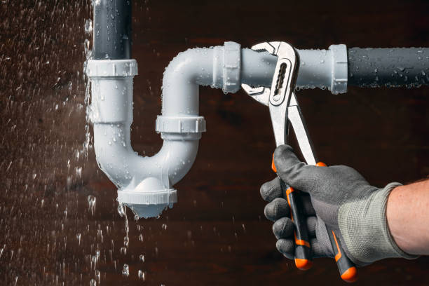 Professional Drain Cleaning technician working in College Place, WA